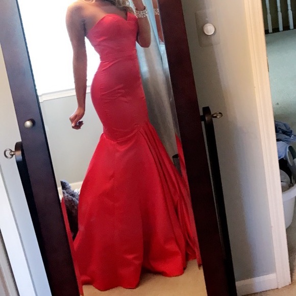 Red Prom Dress - Picture 2 of 3